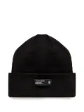 Neighborhood ribbed beanie - Black