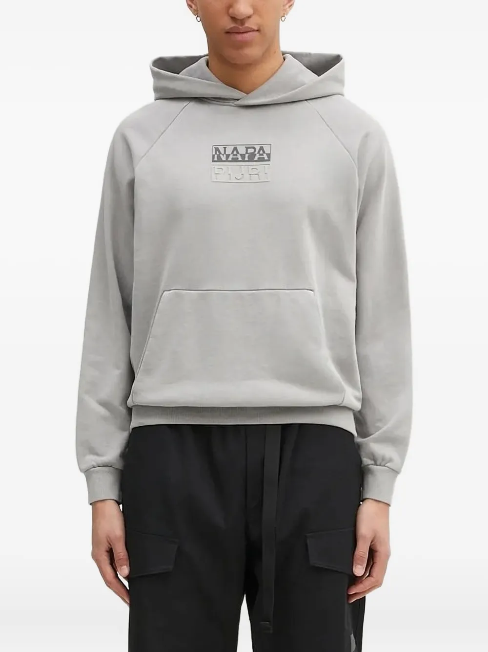 Napapijri logo-detail hoodie | Grey | Image 1