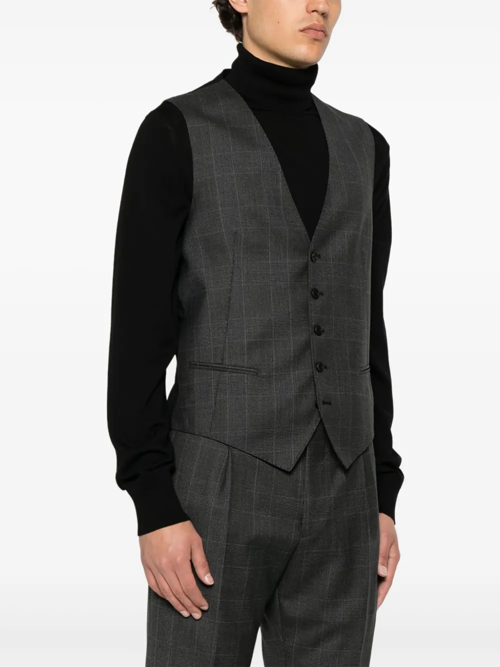 Shop Tagliatore Cotton Waistcoat