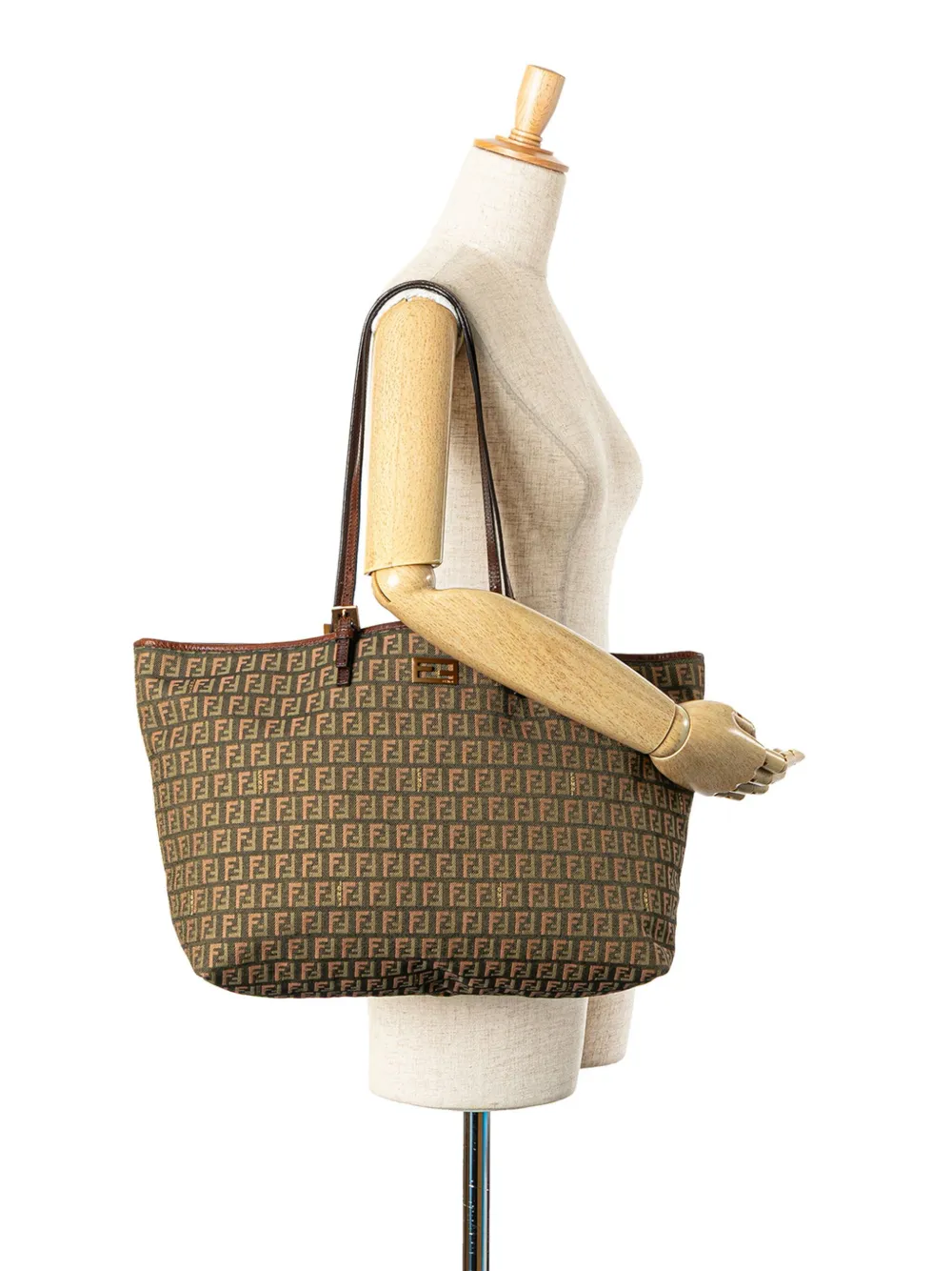 Fendi Pre-Owned 2010-2024 Large Zucchino Canvas tote bag | Pre-Owned | Image 2