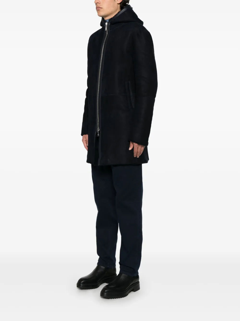 Tagliatore Lammy coat Blauw