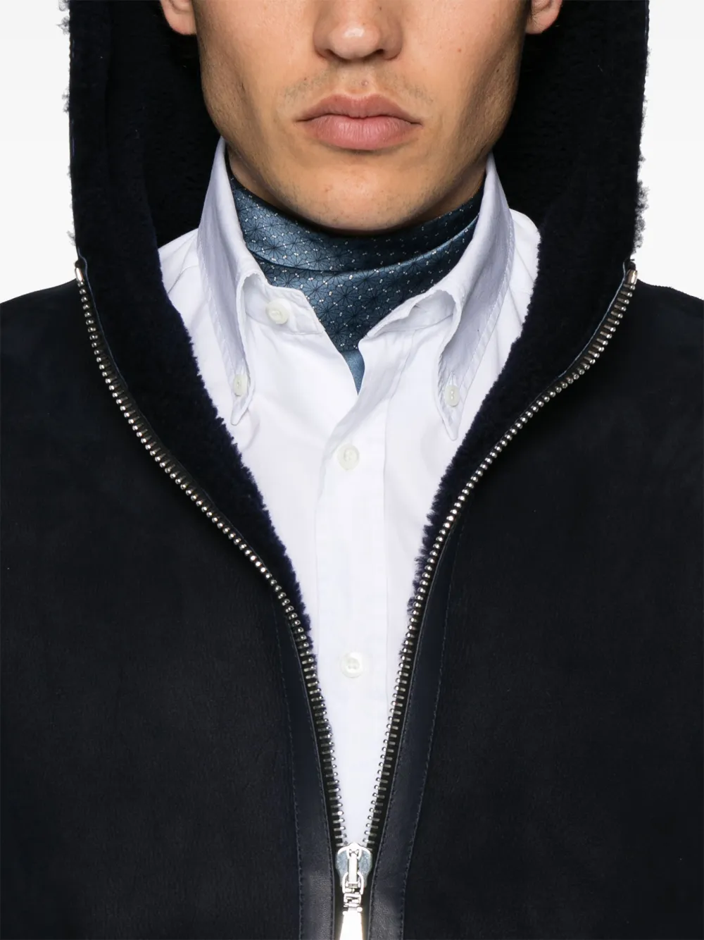 Tagliatore Lammy coat Blauw