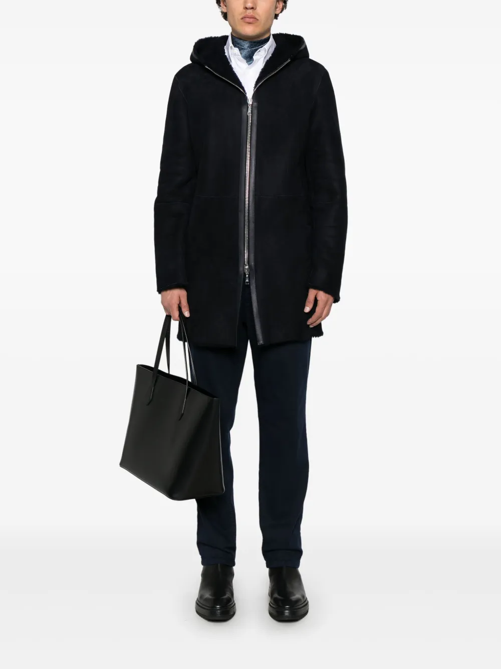 Tagliatore Lammy coat - Blauw