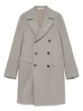 Tagliatore double-breasted coat - Grey