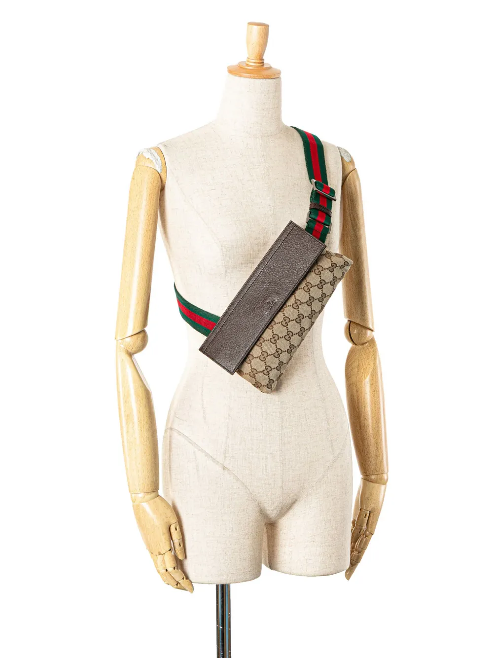 Gucci Pre-Owned 2000-2015 GG Canvas Web crossbody bag | Pre-Owned | Image 2