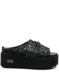 Cult 60mm platform sandals - Black
