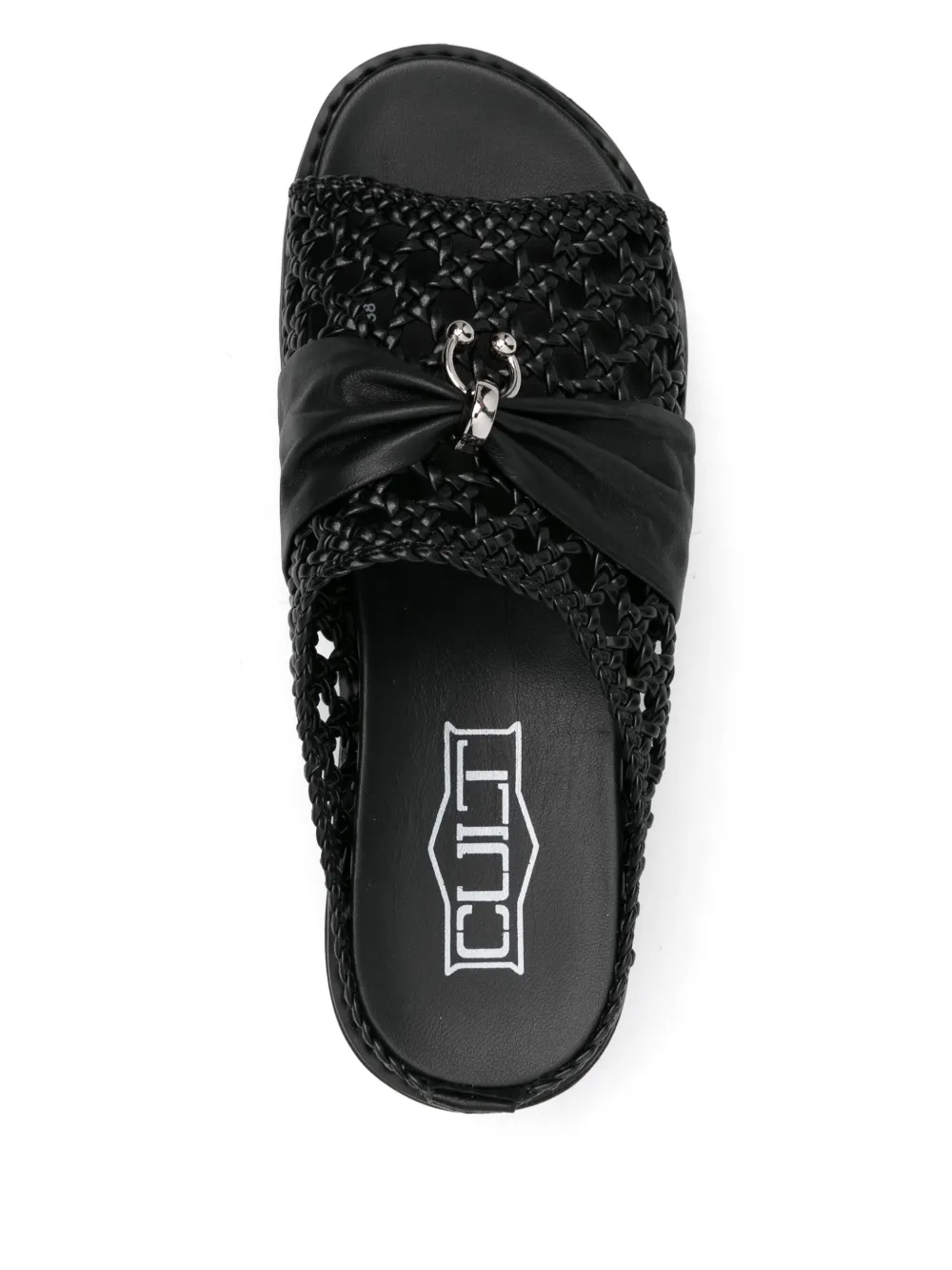 Cult 60mm platform sandals Black