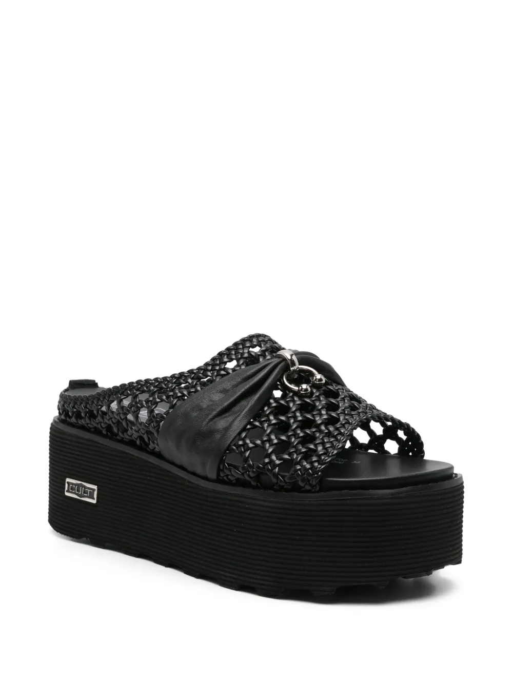 Cult 60mm platform sandals Black