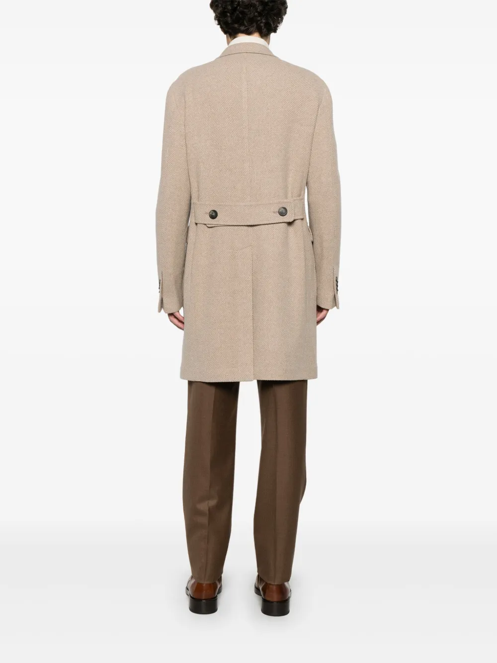 Shop Tagliatore Single-breasted Coat