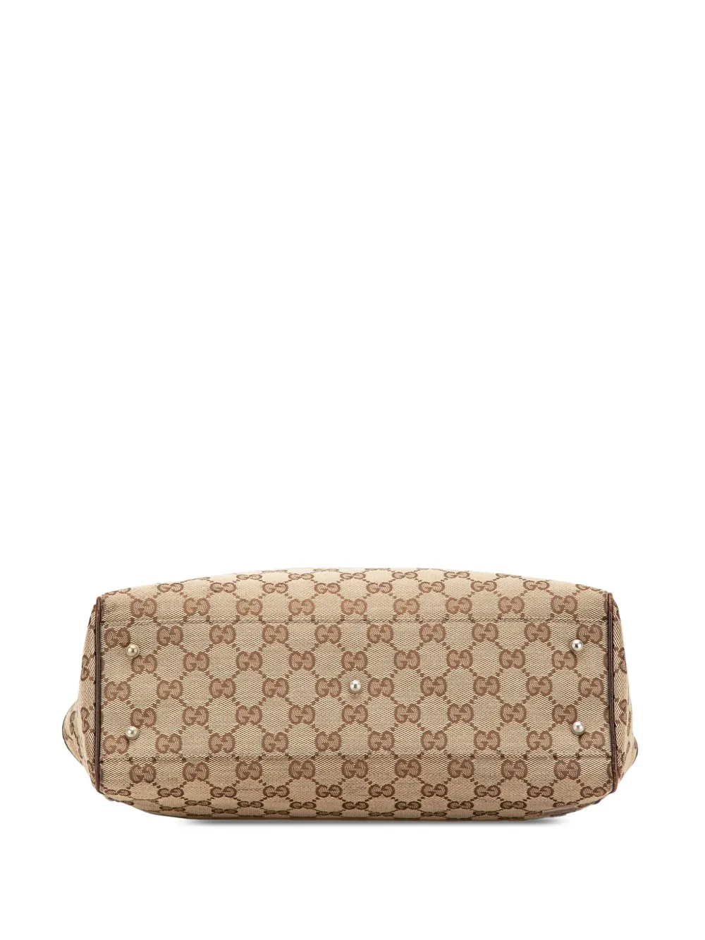 Pre-owned Gucci 2000-2015 Gg Canvas Web Pop Tote Bag