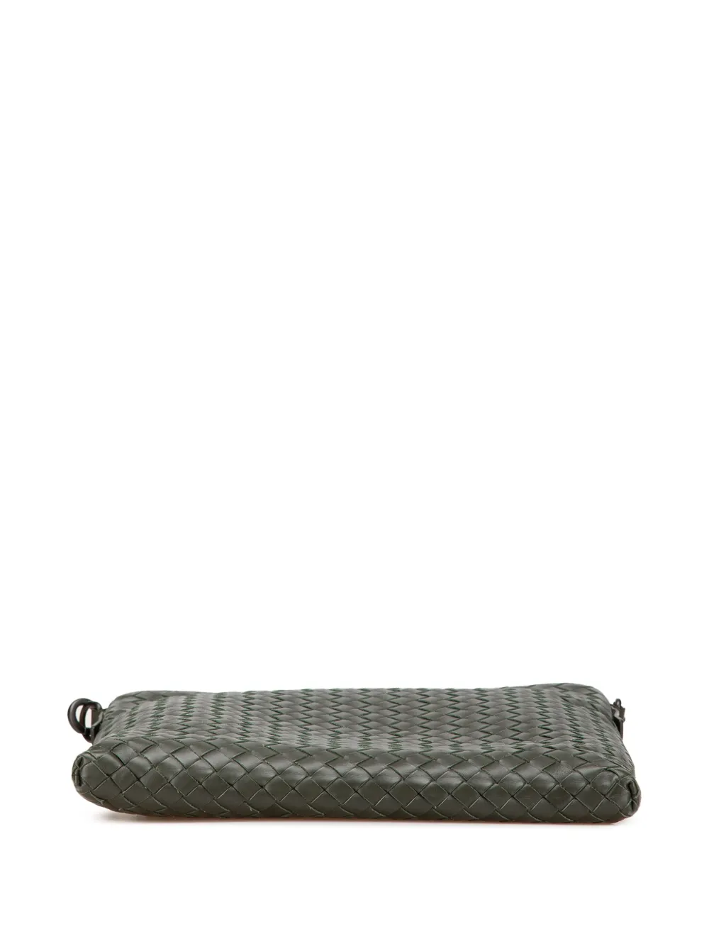 Pre-owned Bottega Veneta 2012-2025 Leather Intrecciato Crossbody Bag