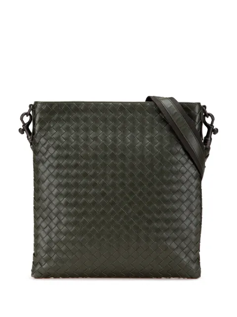 Bottega Veneta Pre-Owned 2012-2025 Leather Intrecciato crossbody bag