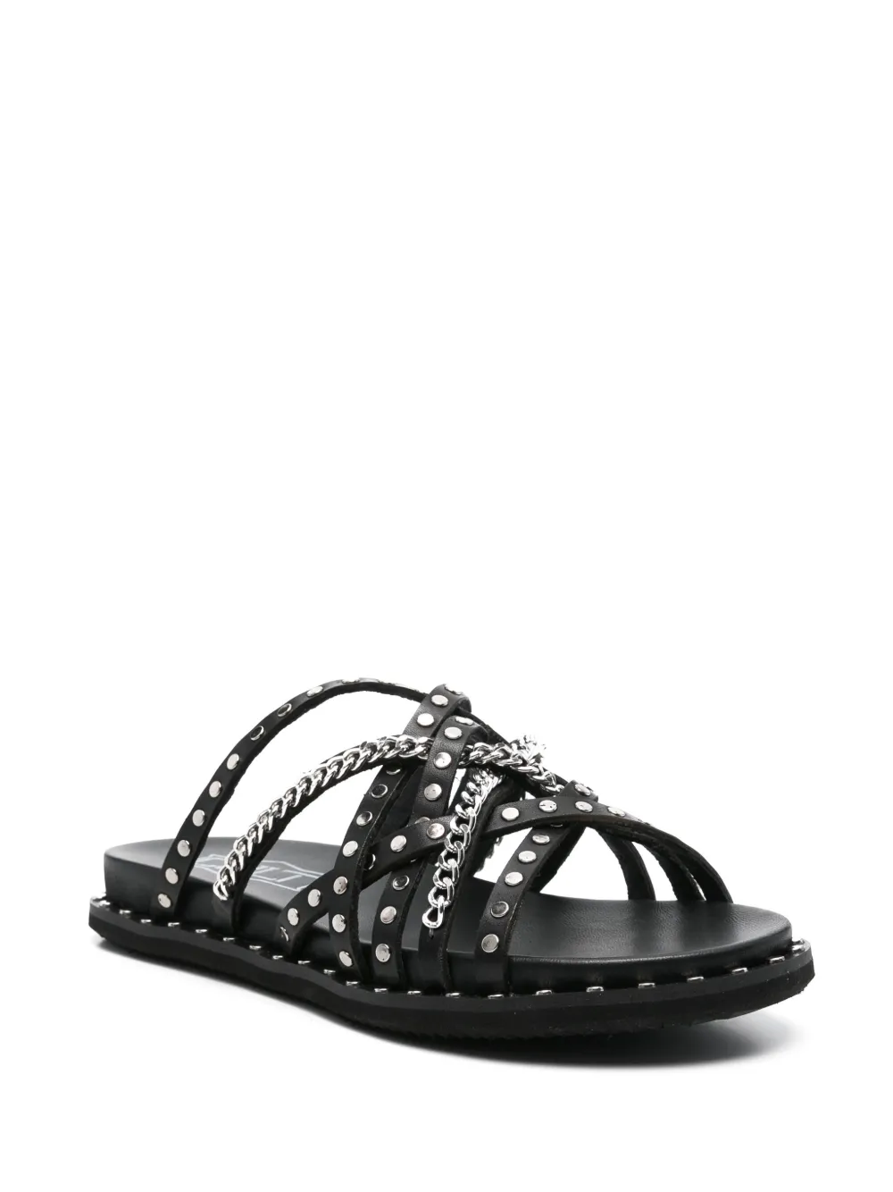 Cult studded sandals Black