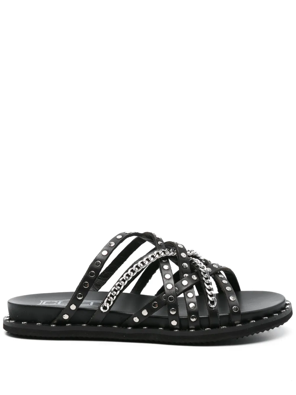 Cult studded sandals Black
