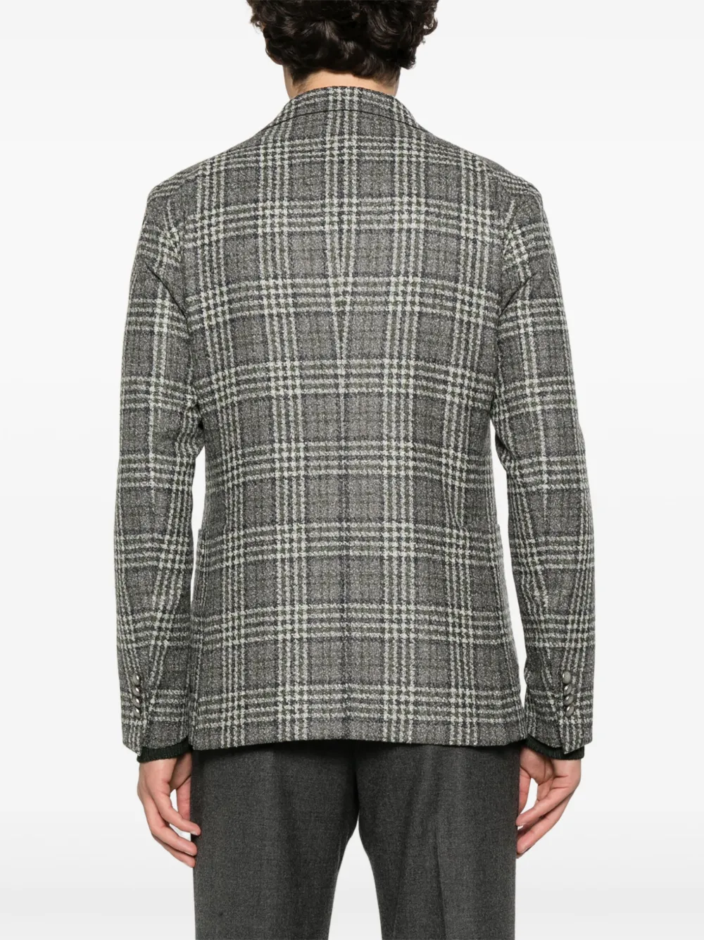 Tagliatore Blazer met enkele rij knopen Grijs