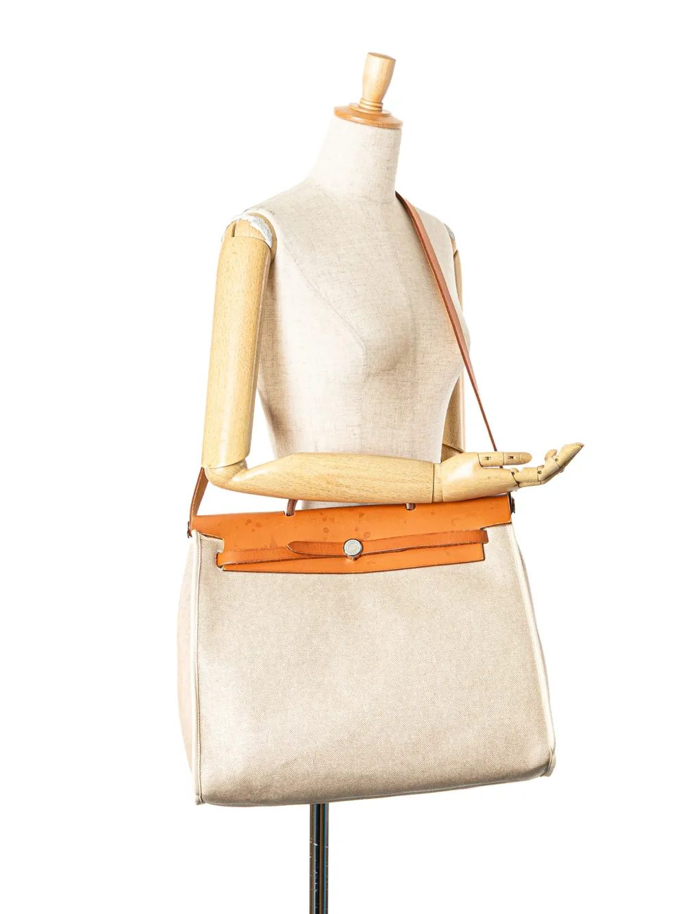 Hermès Pre-Owned 1998 Toile Herbag MM satchel | Pre-Owned | Image 2