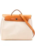 Hermès Pre-Owned 1998 Toile Herbag MM satchel - Brown