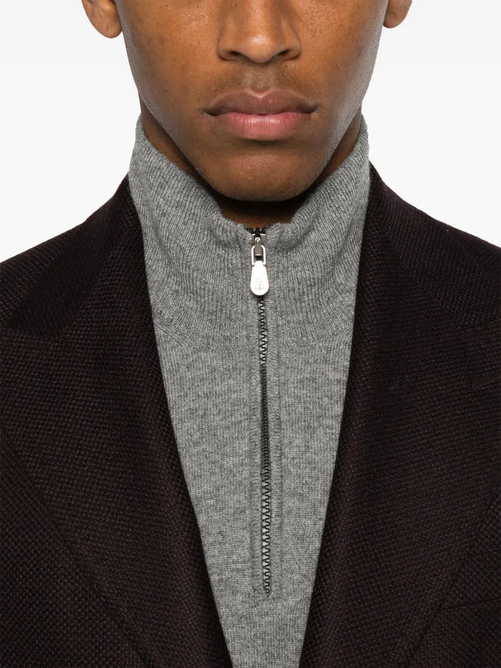 Tagliatore Blazer met enkele rij knopen Rood