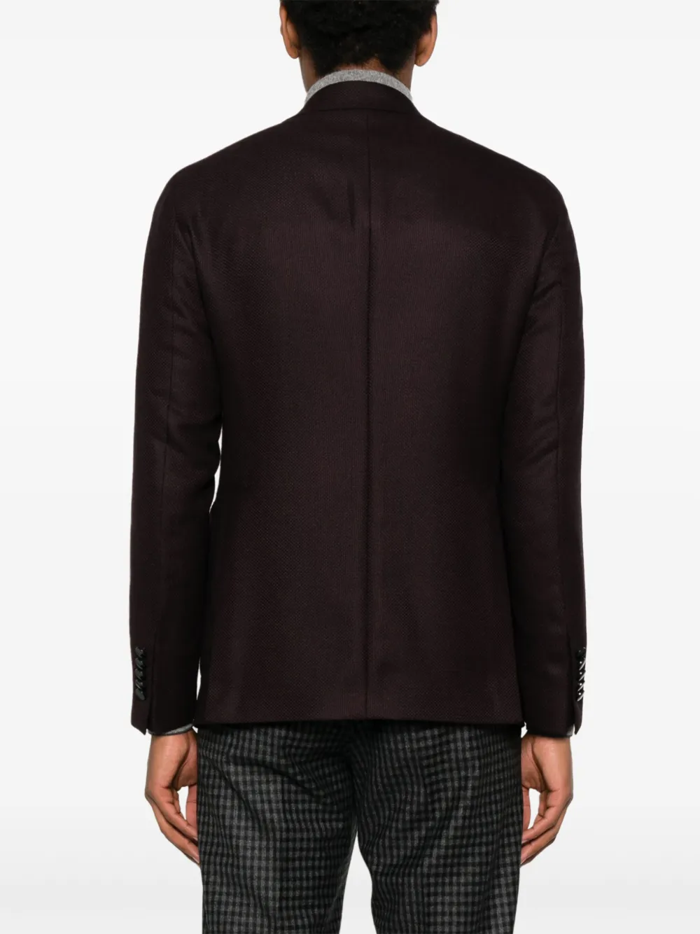 Tagliatore Blazer met enkele rij knopen Rood