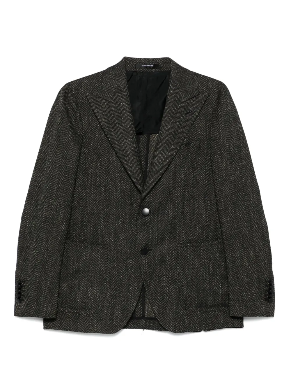Tagliatore Blazer met enkele rij knopen Groen