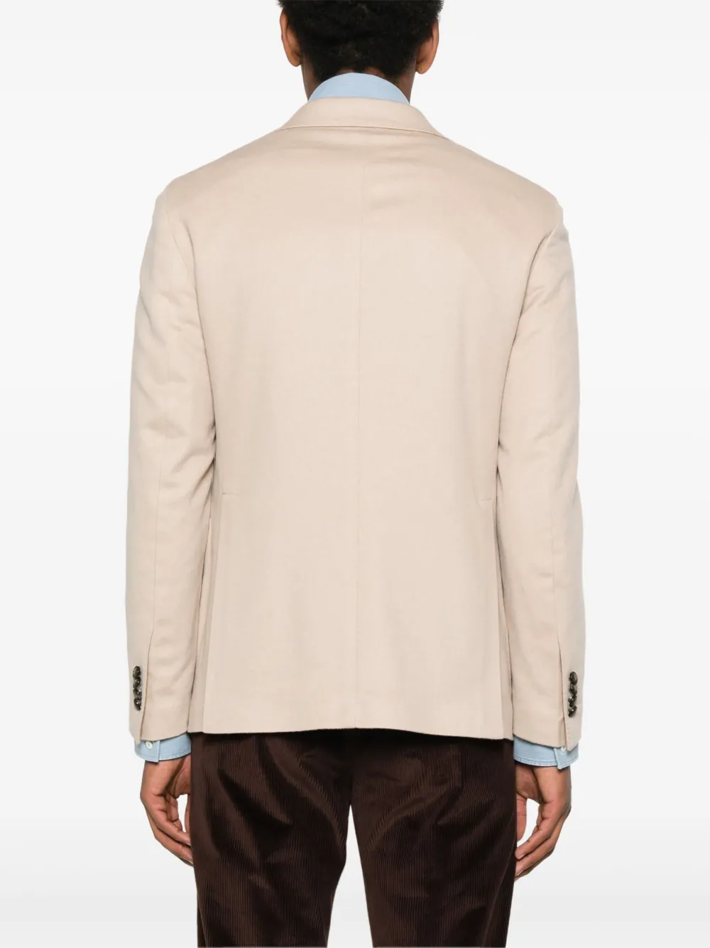 Tagliatore Blazer met enkele rij knopen Bruin