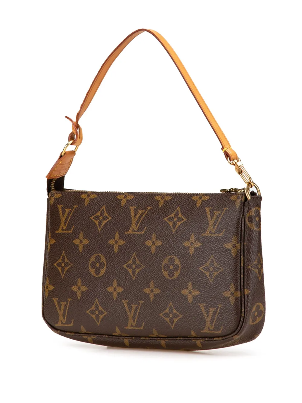 Pre-owned Louis Vuitton 2001 Monogram Pochette Accessoires Shoulder Bag