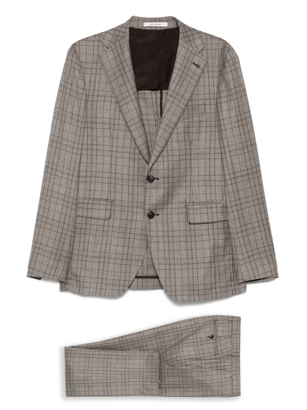 Tagliatore traje con motivo de cuadros | marrón | Image 1