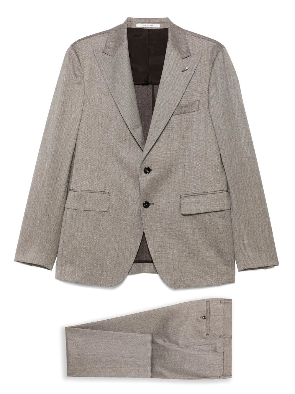 Tagliatore traje con botones | marrón | Image 1