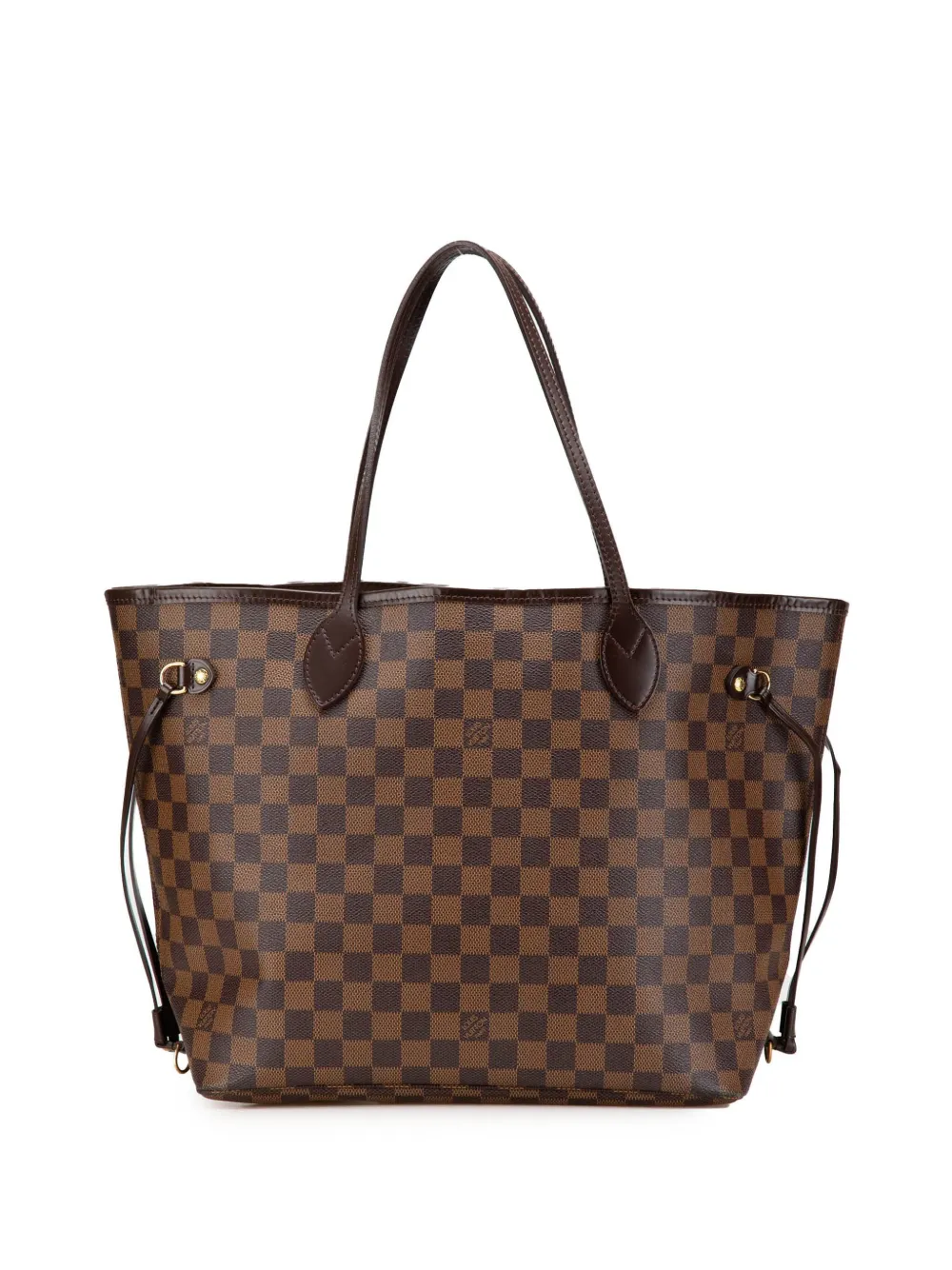 Louis Vuitton Pre-Owned 2008 ダミエ エベヌ ネヴァーフル MM トートバッグ - ブラウン Louis Vuitton Pre-Owned 2008 ダミエ エベヌ ネヴァーフル MM トートバッグ - ブラウン