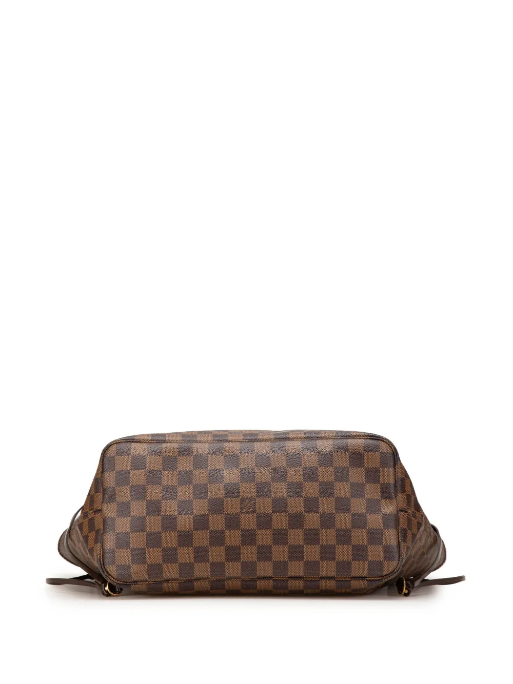Pre-owned Louis Vuitton 2008 Damier Ebene Neverfull Mm Tote Bag