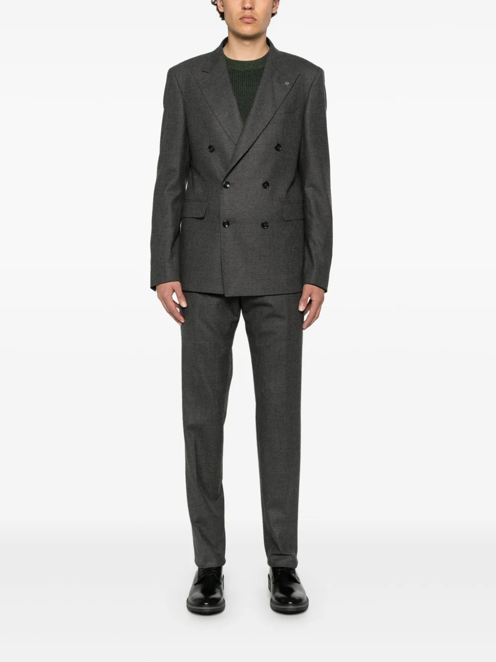 Tagliatore virgin wool-blend suit | Double  Breasted Suits | Image 2