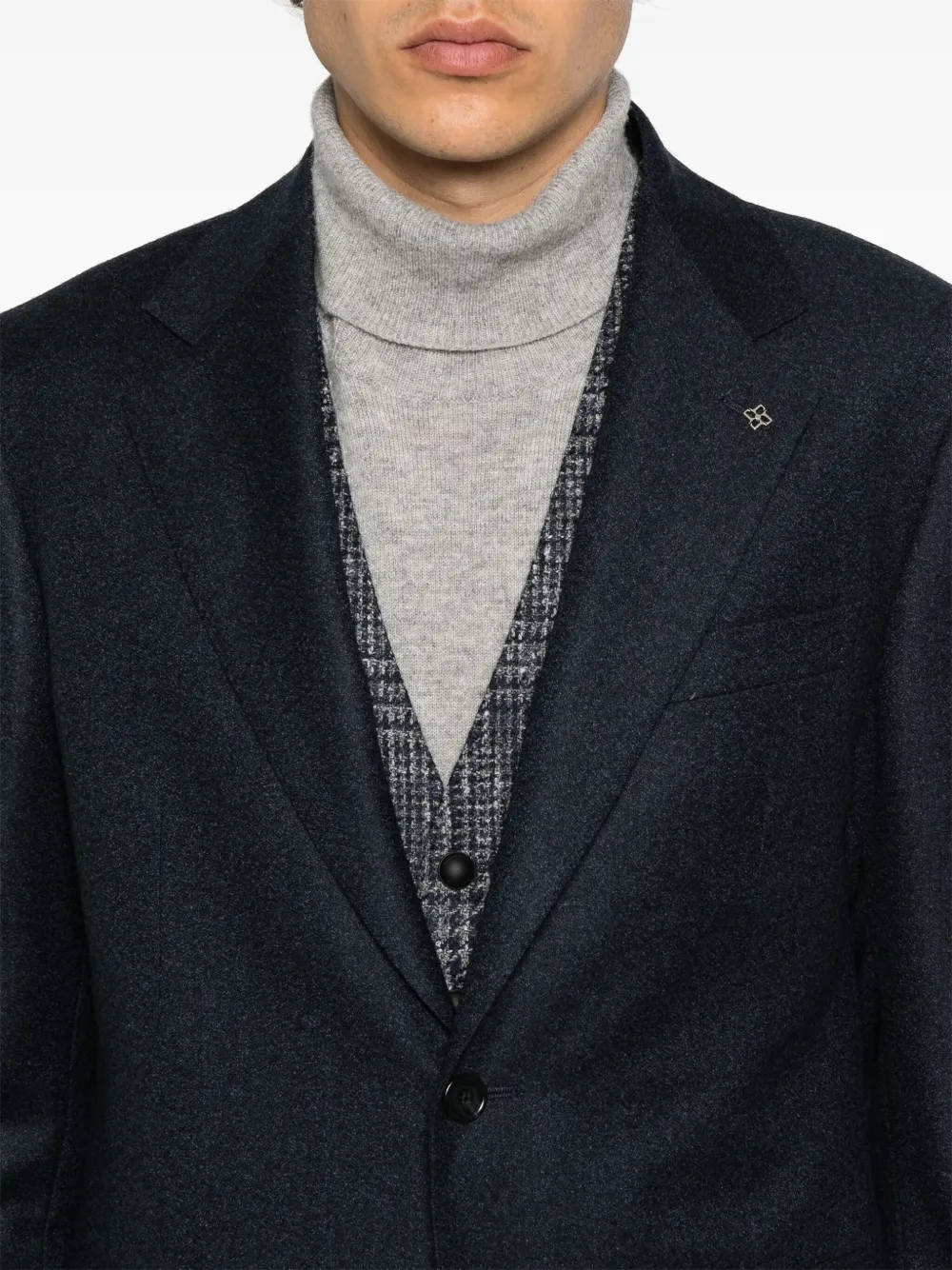Tagliatore Pak van scheerwol Blauw