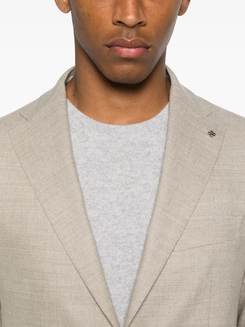 Tagliatore Pak van scheerwol Beige