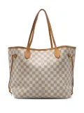 Louis Vuitton Pre-Owned 2012 Damier Azur Neverfull MM tote bag - WHITE