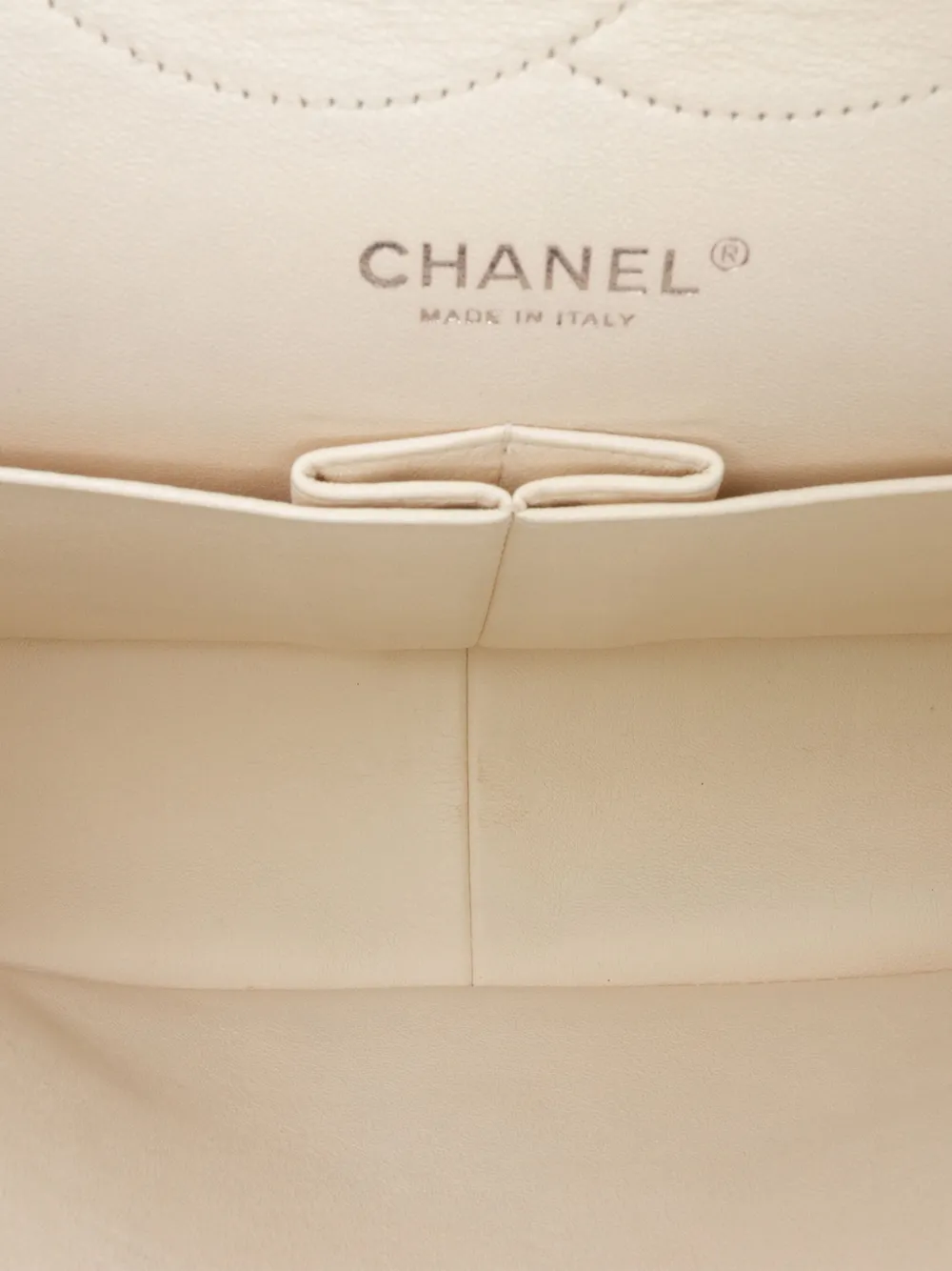 Pre-owned Chanel 2014-2015 Jumbo Classic Caviar Double Flap Shoulder Bag