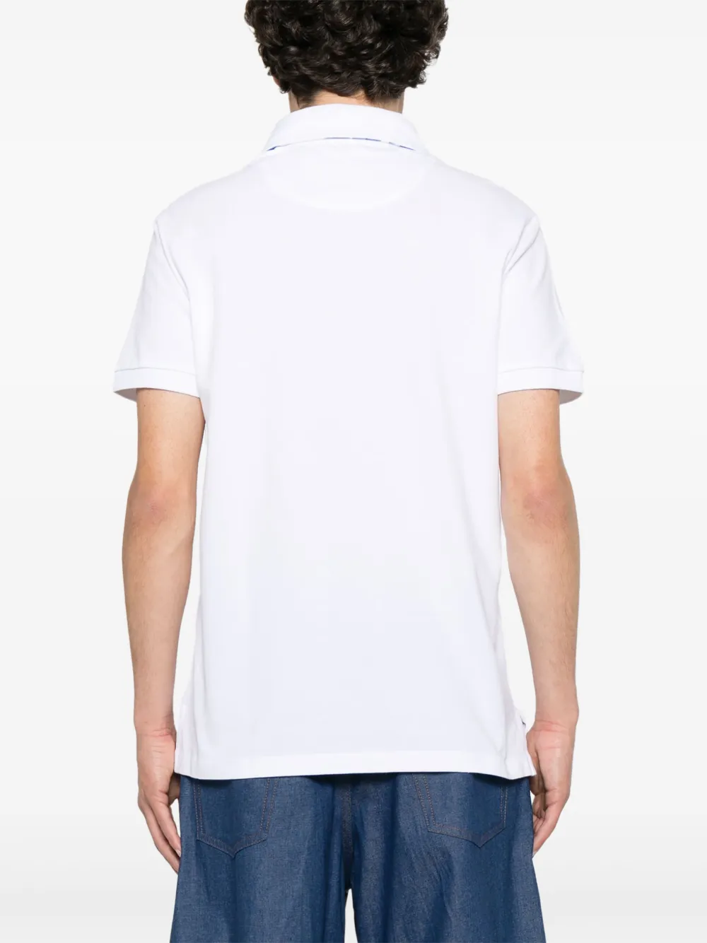 ETRO Katoenen poloshirt Wit