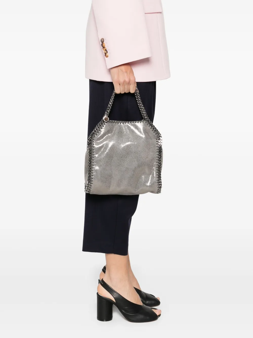 Stella McCartney Falabella kleine schoudertas - Grijs