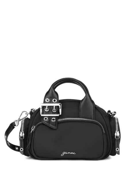 GANNI tote con logo estampado