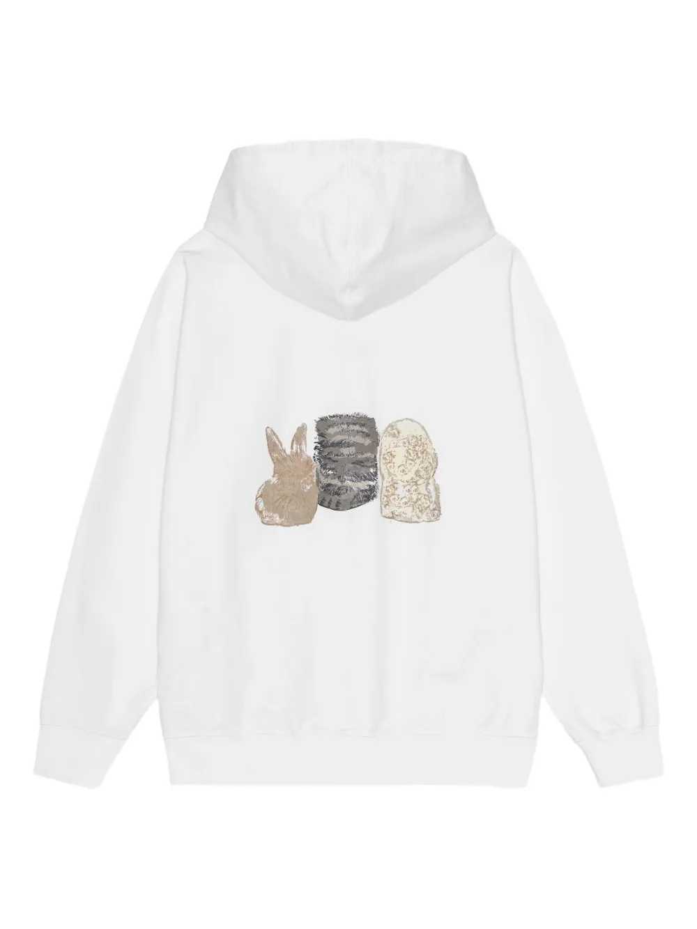 GANNI graphic-print hoodie | Hoodies | Image 2