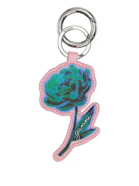 GANNI Flower keyring
