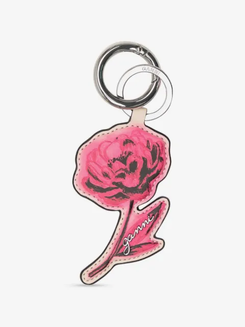 GANNI Flower keyring