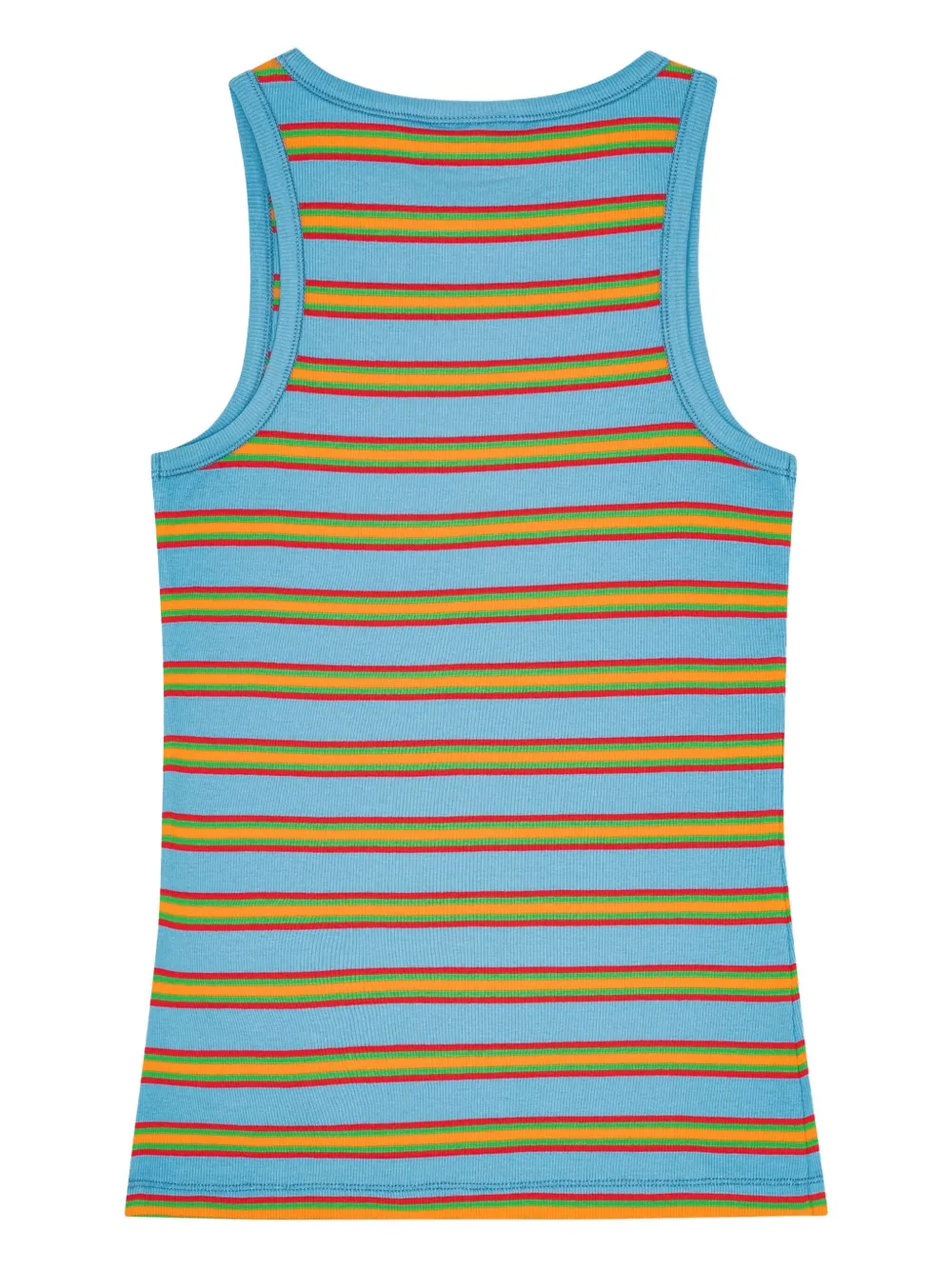 GANNI Gestreepte top Blauw