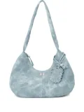 GANNI medium tie-dye effect shoulder bag - Blue