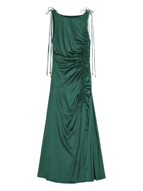 GANNI vestido de satén