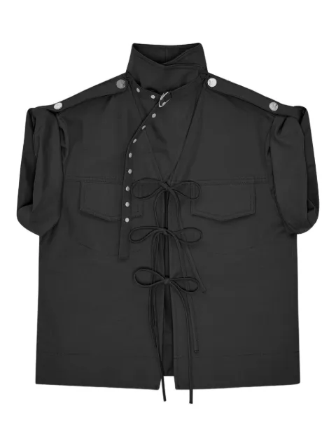 GANNI blusa stretch