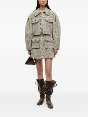 GANNI Cropped Jackets for Women | Shop Now on FARFETCH