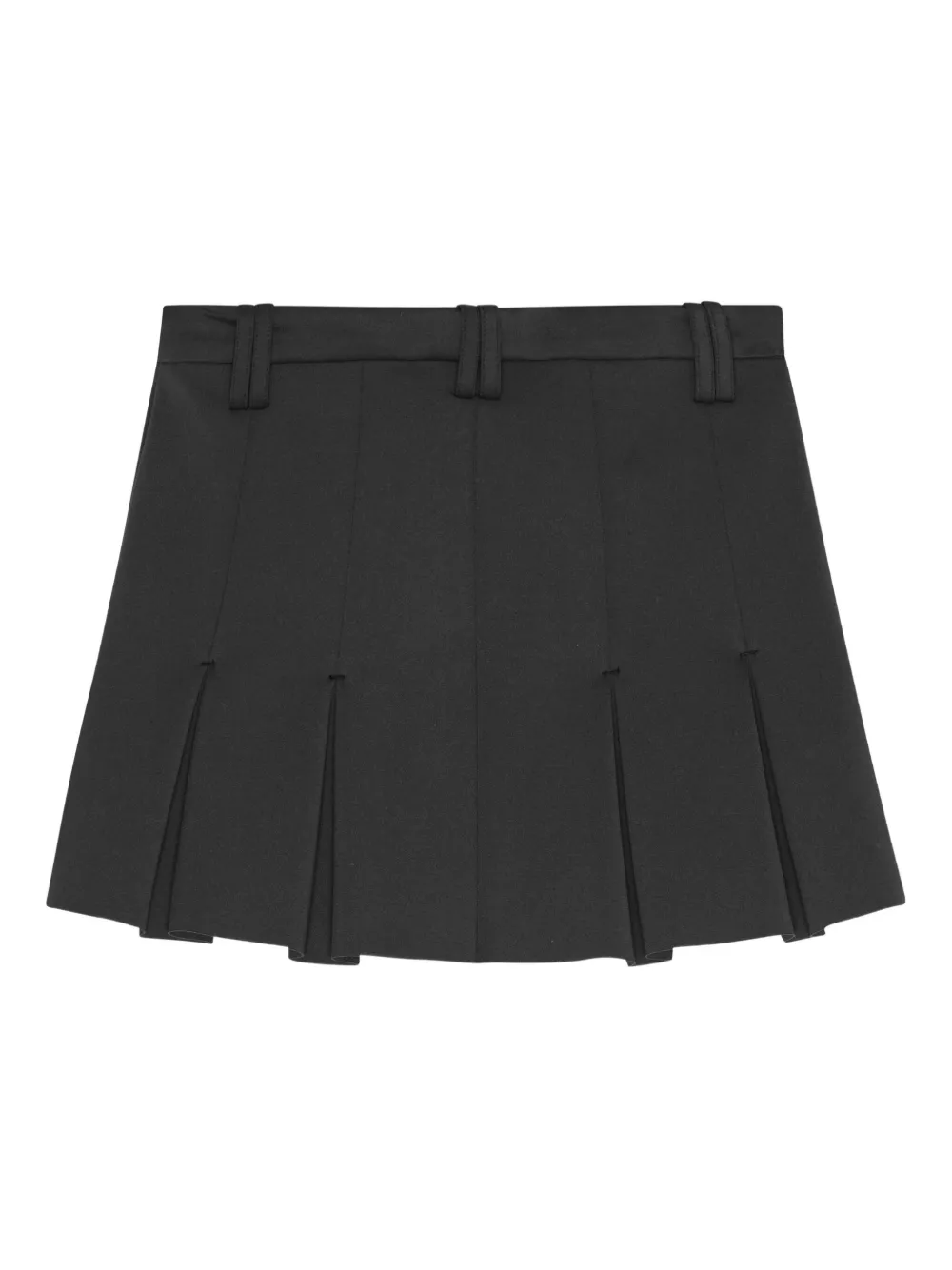 GANNI Mini-rok met A-lijn Zwart