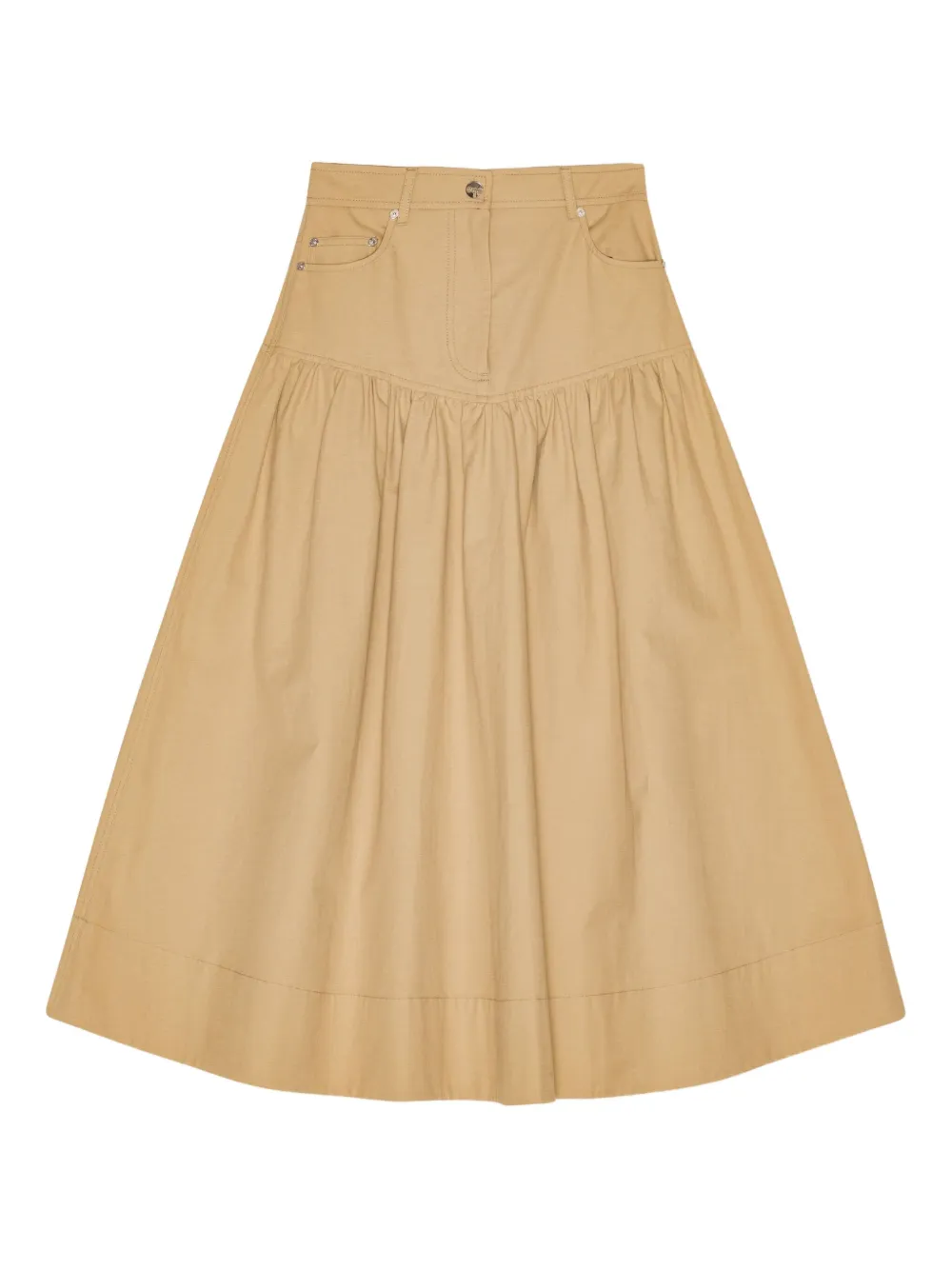logo-patch skirt