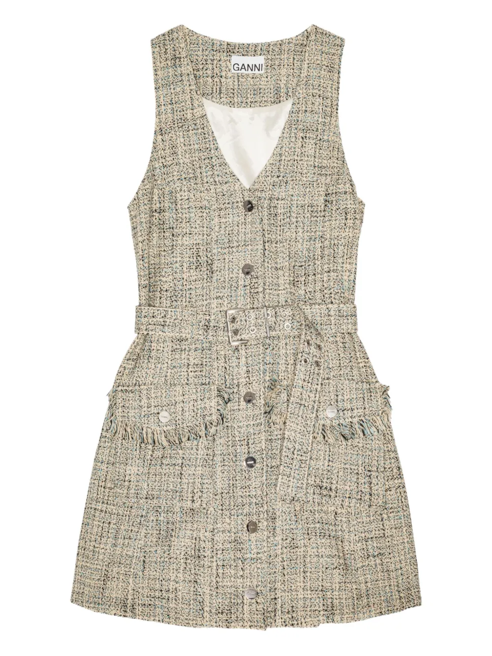 tweed mini dress