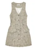 GANNI tweed mini dress - 693